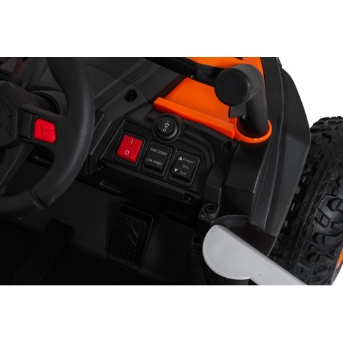Pojazd elektryczny dla dzieci buggy Madman UTV-MX, biały