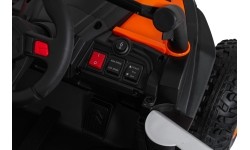 Pojazd elektryczny dla dzieci buggy Madman UTV-MX, biały