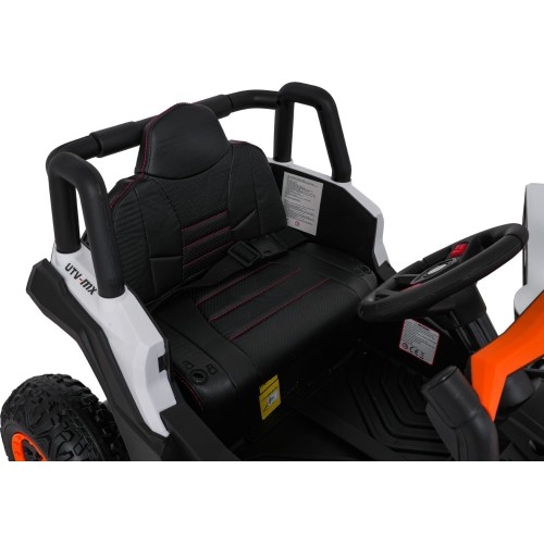 Pojazd elektryczny dla dzieci buggy Madman UTV-MX, biały