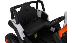 Pojazd elektryczny dla dzieci buggy Madman UTV-MX, biały