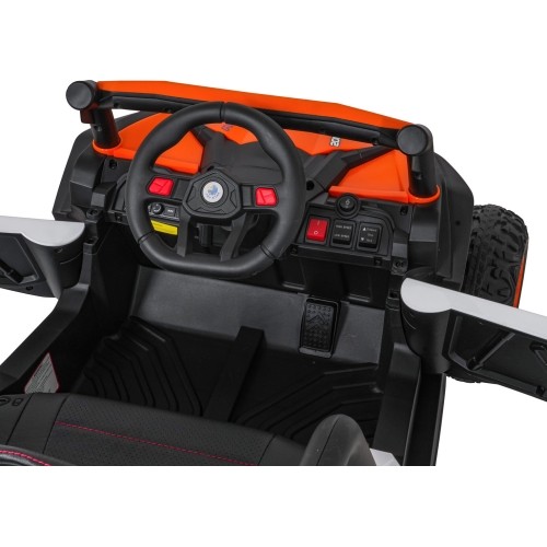 Pojazd elektryczny dla dzieci buggy Madman UTV-MX, biały