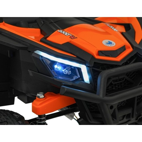Pojazd elektryczny dla dzieci buggy Madman UTV-MX, biały