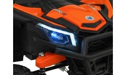 Pojazd elektryczny dla dzieci buggy Madman UTV-MX, biały