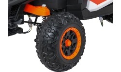 Pojazd elektryczny dla dzieci buggy Madman UTV-MX, biały