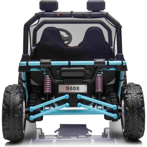 Pojazd elektryczny Buggy FASTER, niebieski
