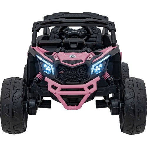 Pojazd elektryczny quad Can-Am Maverick, różowy