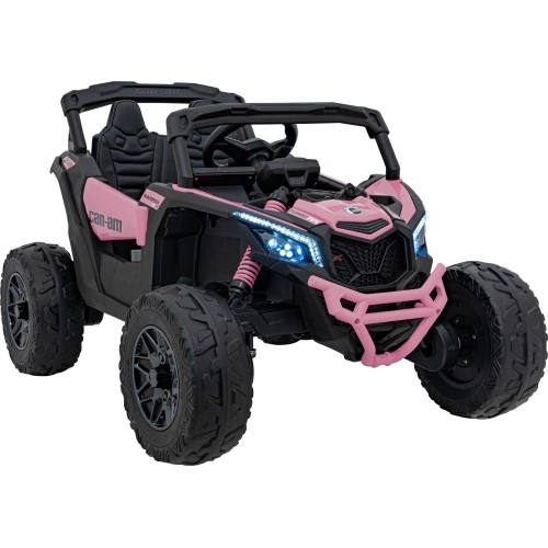 Pojazd elektryczny quad Can-Am Maverick, różowy