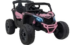 Pojazd elektryczny quad Can-Am Maverick, różowy
