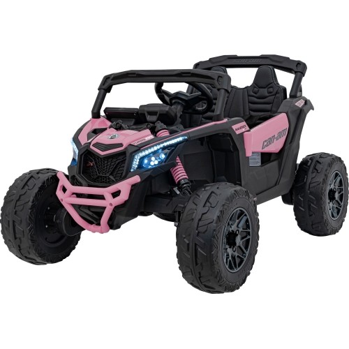 Pojazd elektryczny quad Can-Am Maverick, różowy