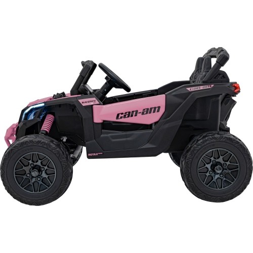 Pojazd elektryczny quad Can-Am Maverick, różowy