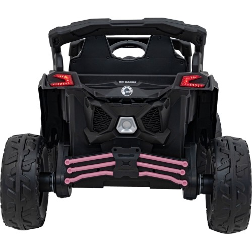 Pojazd elektryczny quad Can-Am Maverick, różowy