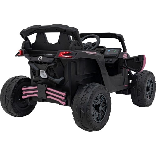 Pojazd elektryczny quad Can-Am Maverick, różowy