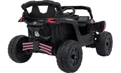 Pojazd elektryczny quad Can-Am Maverick, różowy