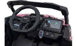 Pojazd elektryczny quad Can-Am Maverick, różowy
