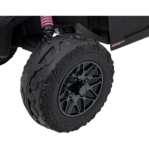 Pojazd elektryczny quad Can-Am Maverick, różowy