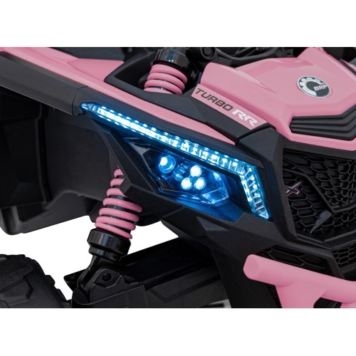 Pojazd elektryczny quad Can-Am Maverick, różowy