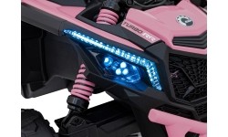 Pojazd elektryczny quad Can-Am Maverick, różowy