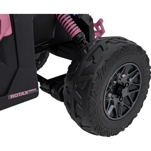 Pojazd elektryczny quad Can-Am Maverick, różowy