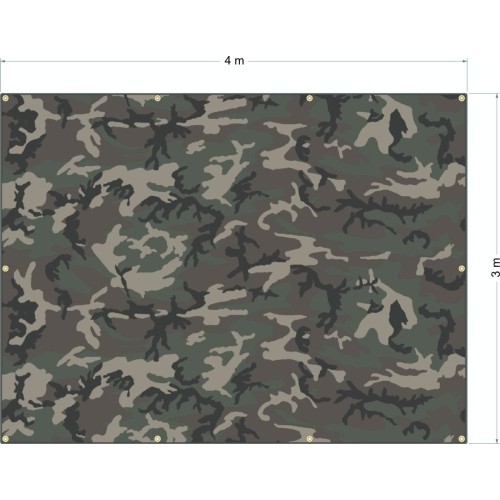 Plandeka 3x4m WATERPROOF
