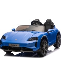 Pojazd elektryczny Porsche Taycan Turbo S niebieski
