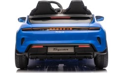 Pojazd elektryczny Porsche Taycan Turbo S niebieski