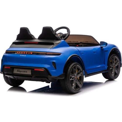 Pojazd elektryczny Porsche Taycan Turbo S niebieski