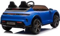 Pojazd elektryczny Porsche Taycan Turbo S niebieski