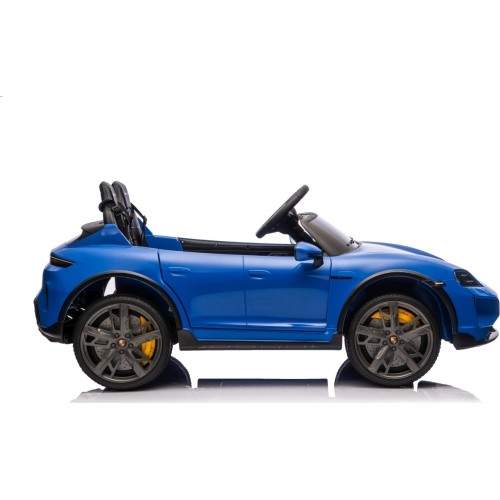 Pojazd elektryczny Porsche Taycan Turbo S niebieski