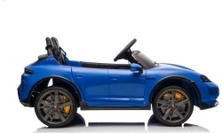 Pojazd elektryczny Porsche Taycan Turbo S niebieski