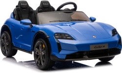 Pojazd elektryczny Porsche Taycan Turbo S niebieski