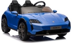 Pojazd elektryczny Porsche Taycan Turbo S niebieski