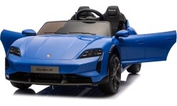 Pojazd elektryczny Porsche Taycan Turbo S niebieski