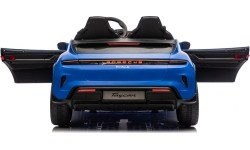 Pojazd elektryczny Porsche Taycan Turbo S niebieski