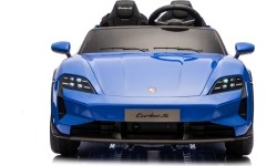 Pojazd elektryczny Porsche Taycan Turbo S niebieski