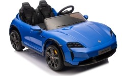 Pojazd elektryczny Porsche Taycan Turbo S niebieski