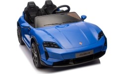 Pojazd elektryczny Porsche Taycan Turbo S niebieski