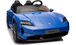 Pojazd elektryczny Porsche Taycan Turbo S niebieski