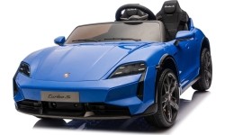Pojazd elektryczny Porsche Taycan Turbo S niebieski