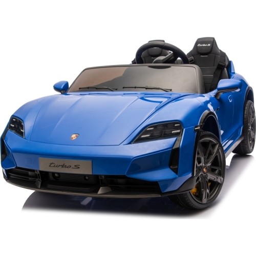 Pojazd elektryczny Porsche Taycan Turbo S niebieski