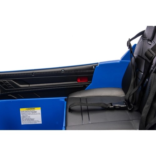 Pojazd elektryczny Porsche Taycan Turbo S niebieski