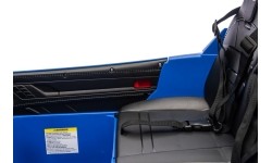 Pojazd elektryczny Porsche Taycan Turbo S niebieski