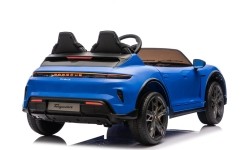 Pojazd elektryczny Porsche Taycan Turbo S niebieski