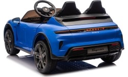 Pojazd elektryczny Porsche Taycan Turbo S niebieski