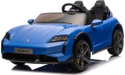 Pojazd elektryczny Porsche Taycan Turbo S niebieski