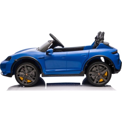 Pojazd elektryczny Porsche Taycan Turbo S niebieski