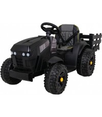 Traktor Titanium z przyczepą, czarny