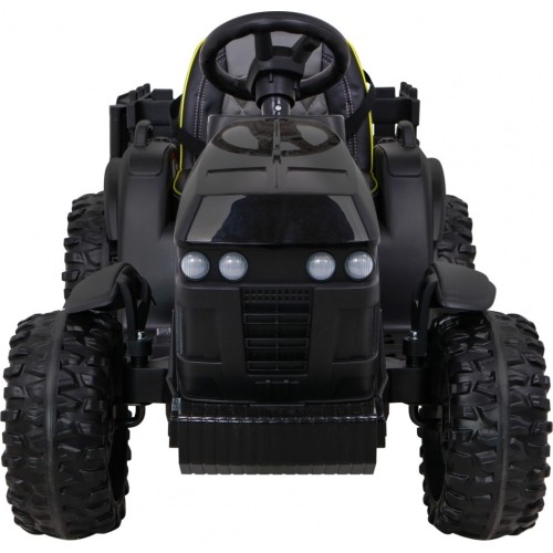 Traktor Titanium z przyczepą, czarny