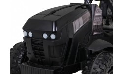 Traktor Titanium z przyczepą, czarny