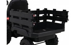 Traktor Titanium z przyczepą, czarny