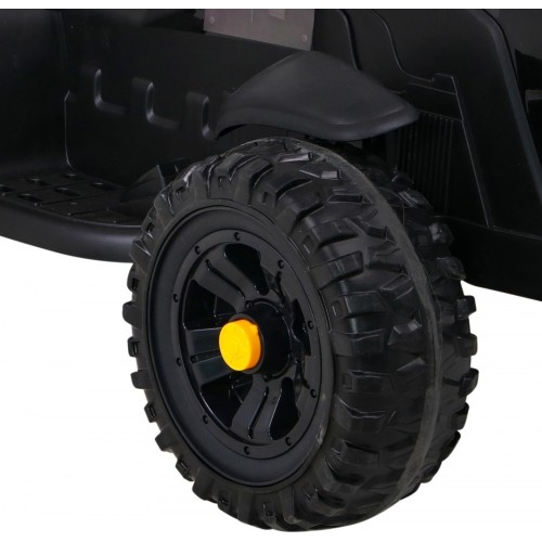 Traktor Titanium z przyczepą, czarny